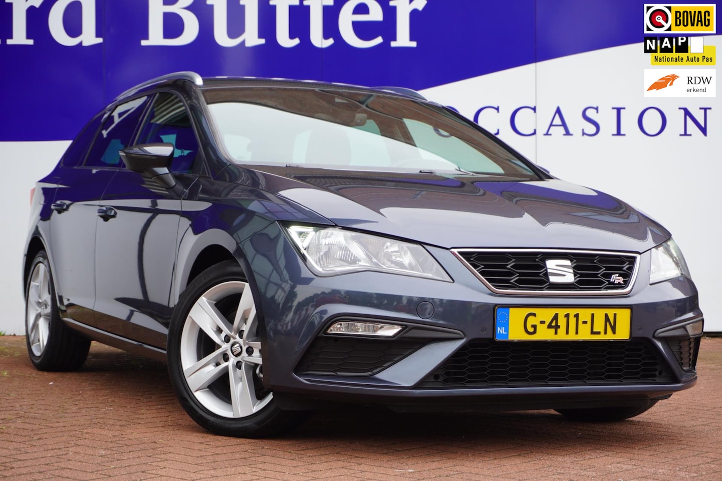 Seat Leon ST - 1.5 TSI FR 150PK Business Int +Vitrual+Half-Leder+Navigatie+Camera+Apple-CarPlay+Sfeer-Ver - AutoWereld.nl