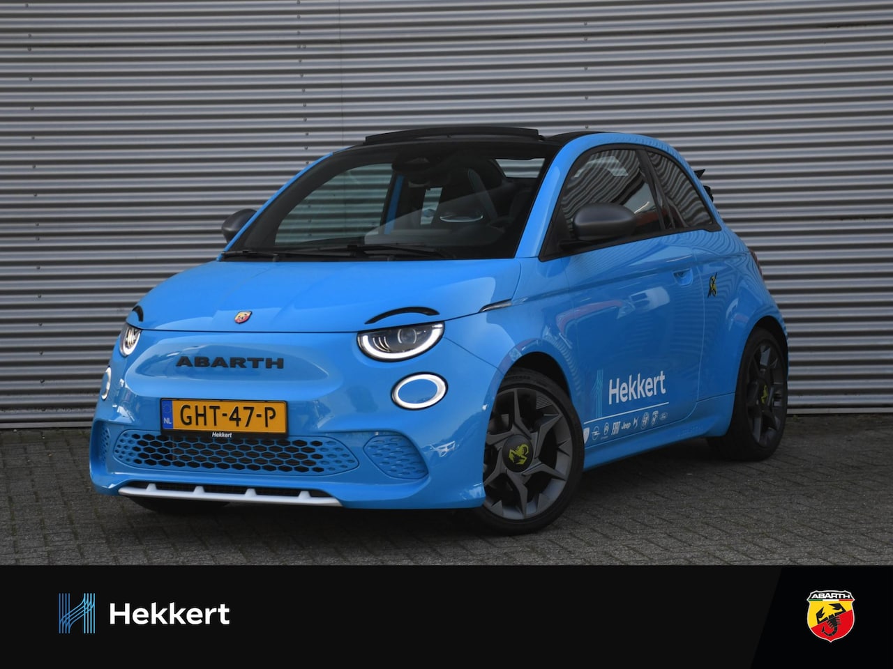 Fiat 500 Abarth - Cabrio Urban 42kWh 155pk Automaat SCORPION MODE | NAVI | DAB | USB | CRUISE | 17''LM | LED - AutoWereld.nl