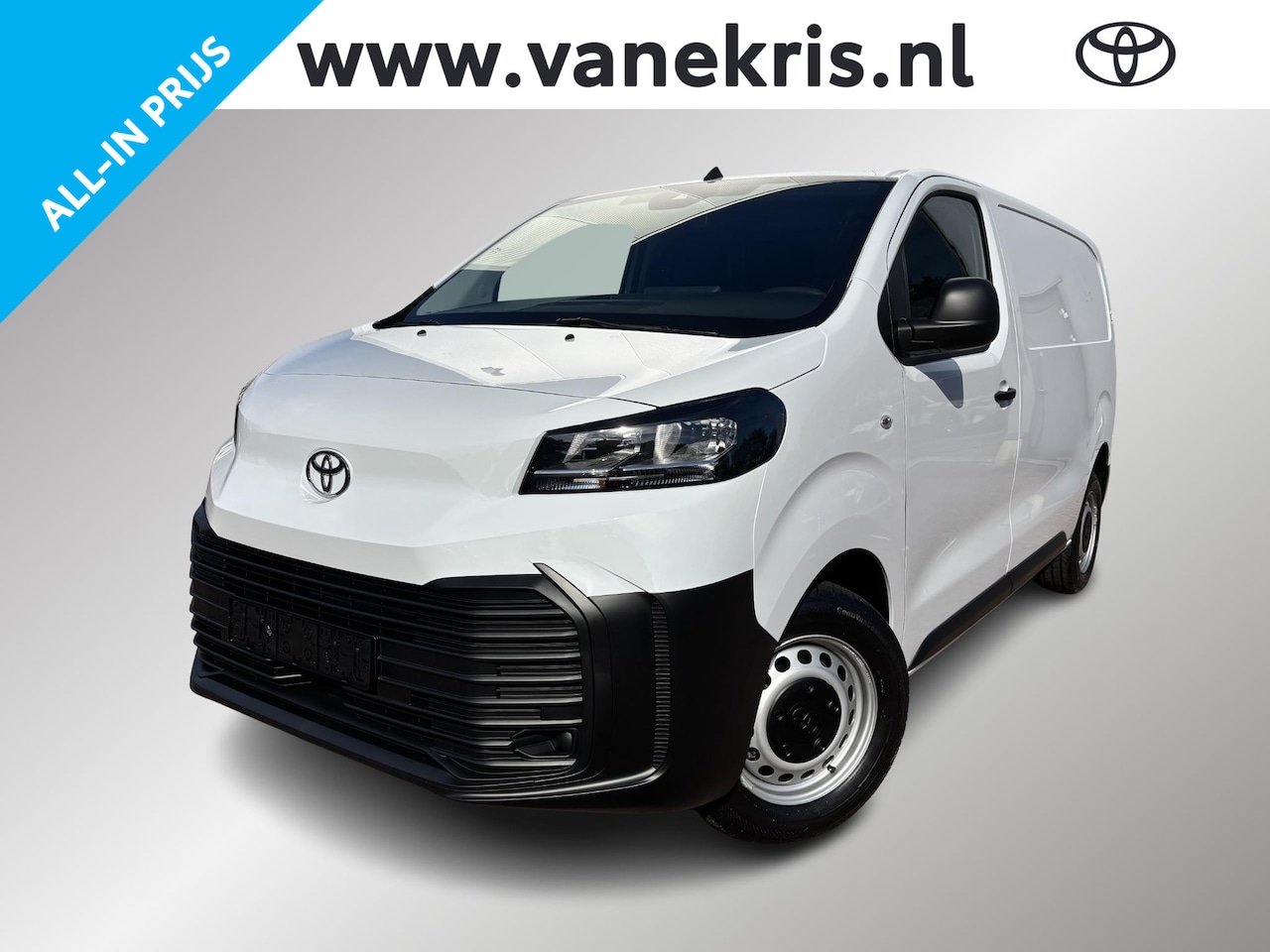 Toyota ProAce Worker - 2.0 D-4D Challenger Parkeersensoren, Apple carplay , Android auto, BPM vrij, snel rijden! - AutoWereld.nl