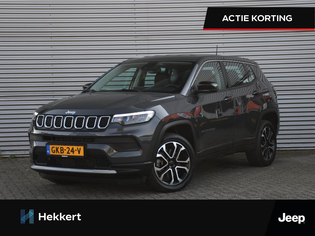 Jeep Compass - Altitude 4xe 1.3 Plug-in Hybrid 190pk Automaat WINTER PACK | 18''LM | NAVI | ADAP. CRUISE - AutoWereld.nl