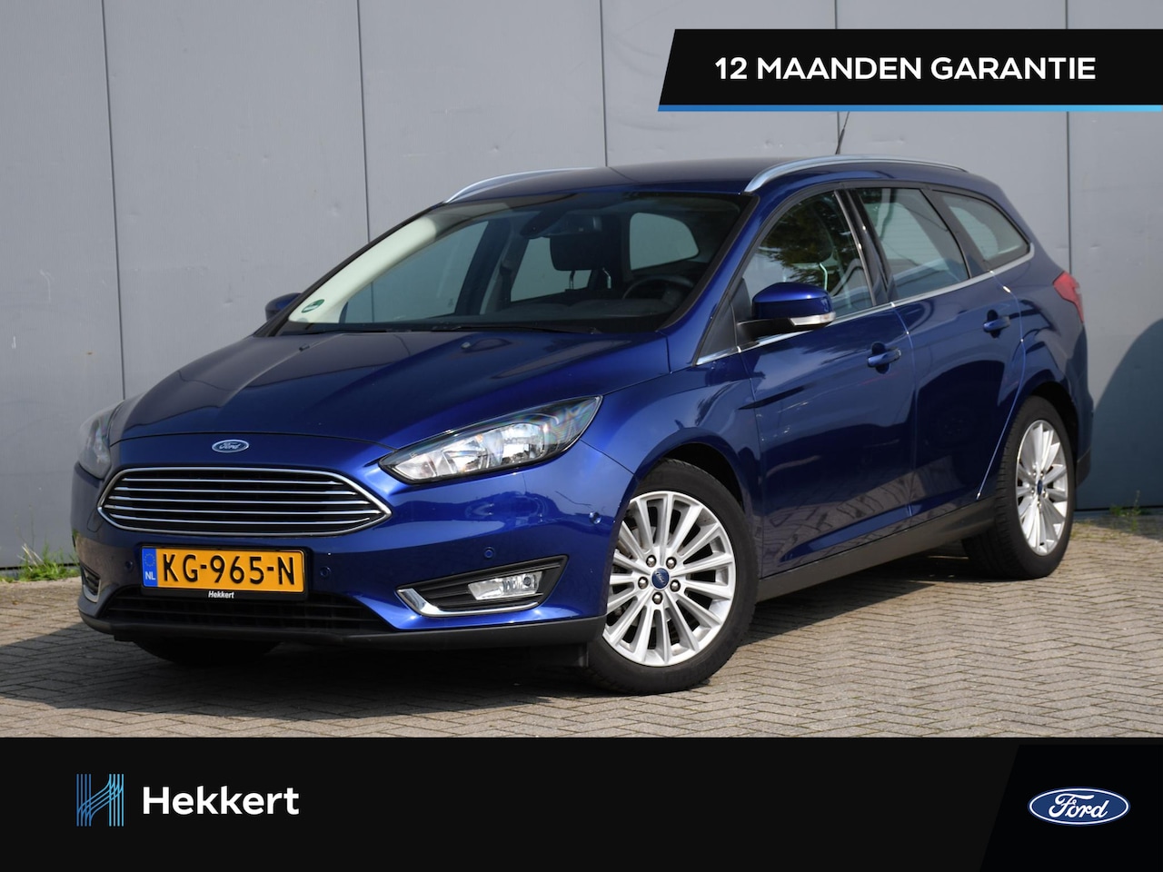 Ford Focus Wagon - Titanium 1.0 125pk PDC | 17''LM | CRUISE.C | NAVI | AUTOM. INPARKEREN | QUICK CLEAR | KEYL - AutoWereld.nl