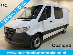 Mercedes-Benz Sprinter - 315 CDI L2H1 RWD DC Dubbel Cabine / Euro 6 / Trekhaak 3500 KG / Airco / Camera / 6 Persoon