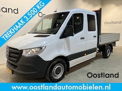 Mercedes-Benz Sprinter - 315 CDI L2 RWD DC Dubbel Cabine Open Laadbak / Euro 6 / Trekhaak 3500 KG / Airco / 10.900