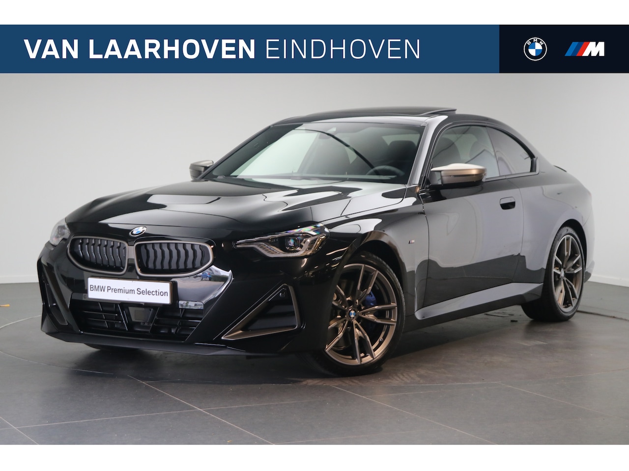 BMW 2-serie Coupé - M240i xDrive High Executive Automaat / Schuif-kanteldak / Stoelverwarming / Adaptief M Ond - AutoWereld.nl