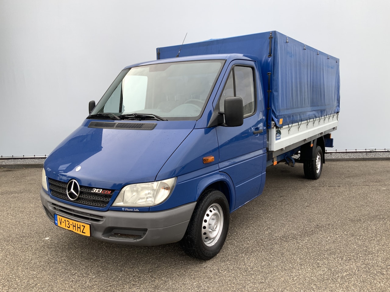 Mercedes-Benz Sprinter - 313 CDI 2.2 402 Pick Up & Zeil 3 Zits Trekhaak 2800 kg - AutoWereld.nl