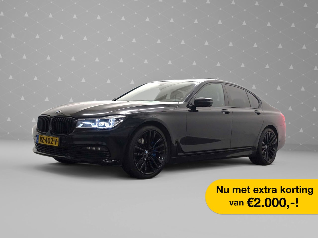 BMW 7-serie - 730d High Exe M-Sport Aut8 - Schuifdak I Leer I Head up I Active steering I Harman Kardon - AutoWereld.nl