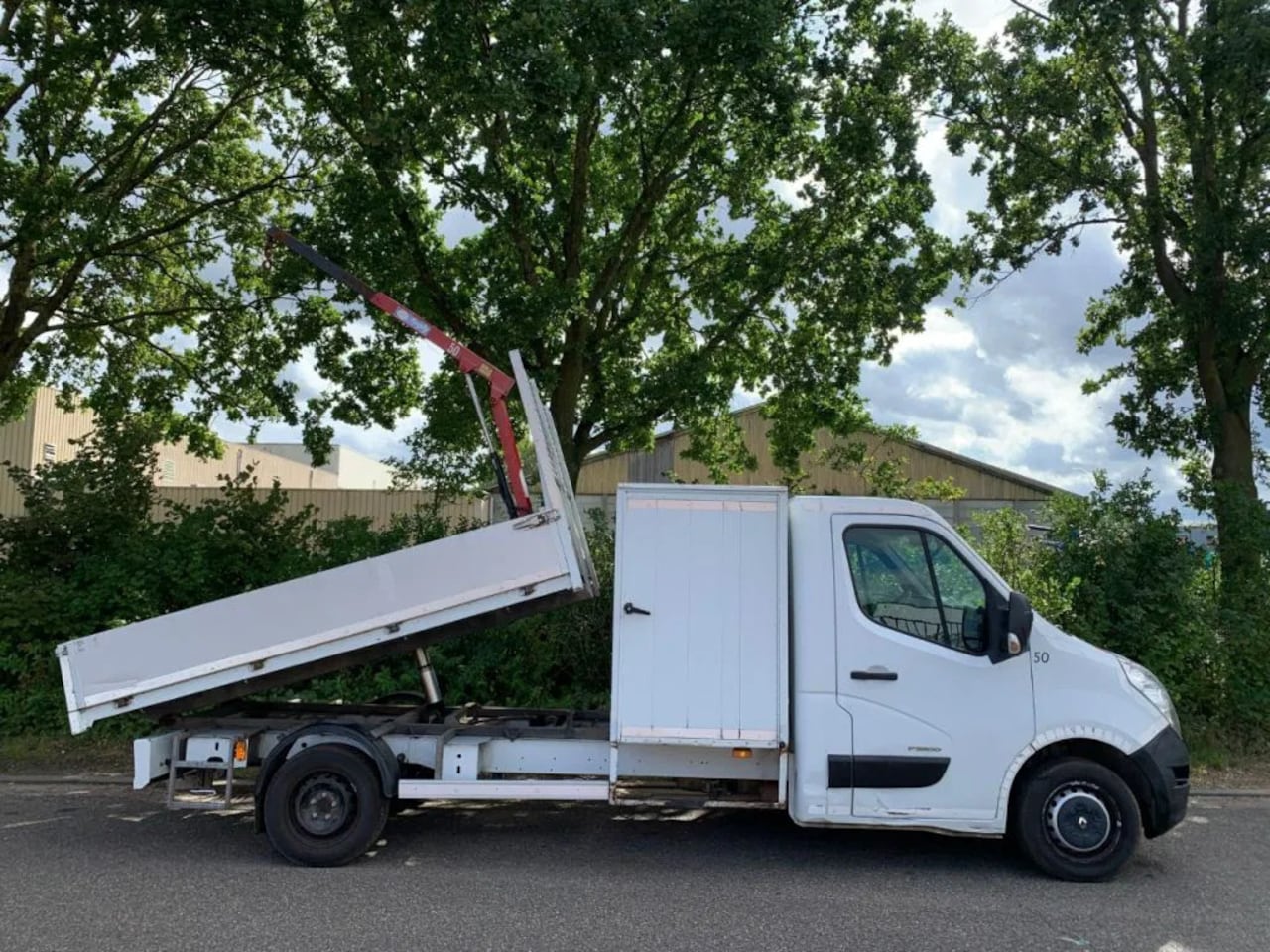 Renault Master - kipper mit kran - AutoWereld.nl