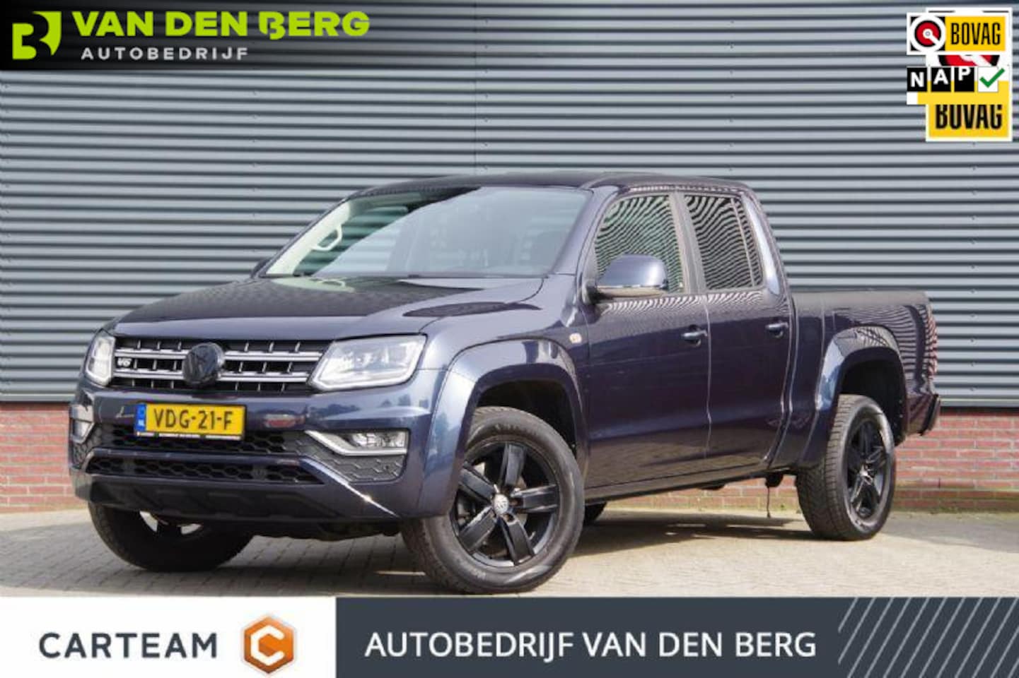 Volkswagen Amarok - 3.0 TDI V6 4Motion DC-5P, Highline 259PK AUT. TREKHAAK 3.3T, LED, LEDER, ERGO COMFORT, CAM - AutoWereld.nl