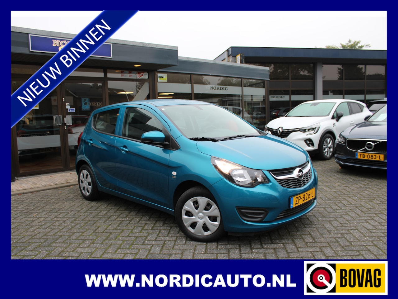 Opel Karl - 1.0 ECO FLEX 120 JAAR EDITION / AIRCO- CRUISE BLUETOOTH - AutoWereld.nl