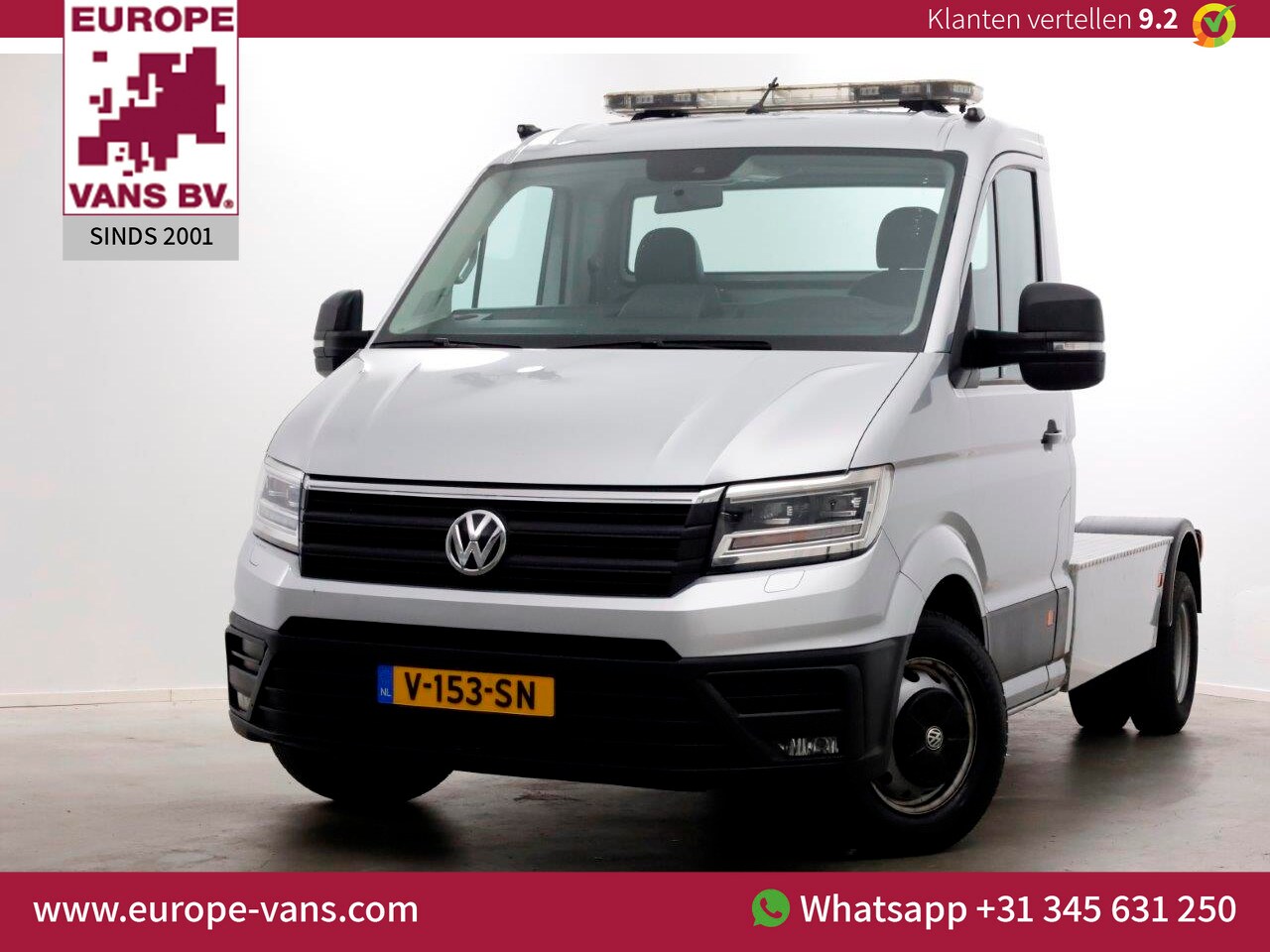 Volkswagen Crafter - 50 2.0 TDI 177pk E6 Highline BE-Trekker LED/Navi Trekgewicht 5520kg 09-2018 - AutoWereld.nl