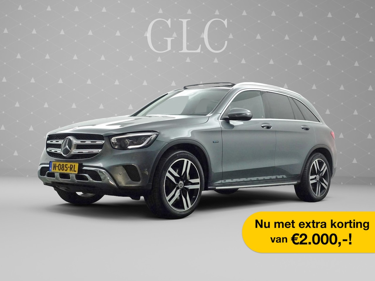 Mercedes-Benz GLC-klasse - 300e 4MATIC AMG Premium Plus Aut- Panodak I Burmester I Sfeerverlichting I Xenon led I Tre - AutoWereld.nl