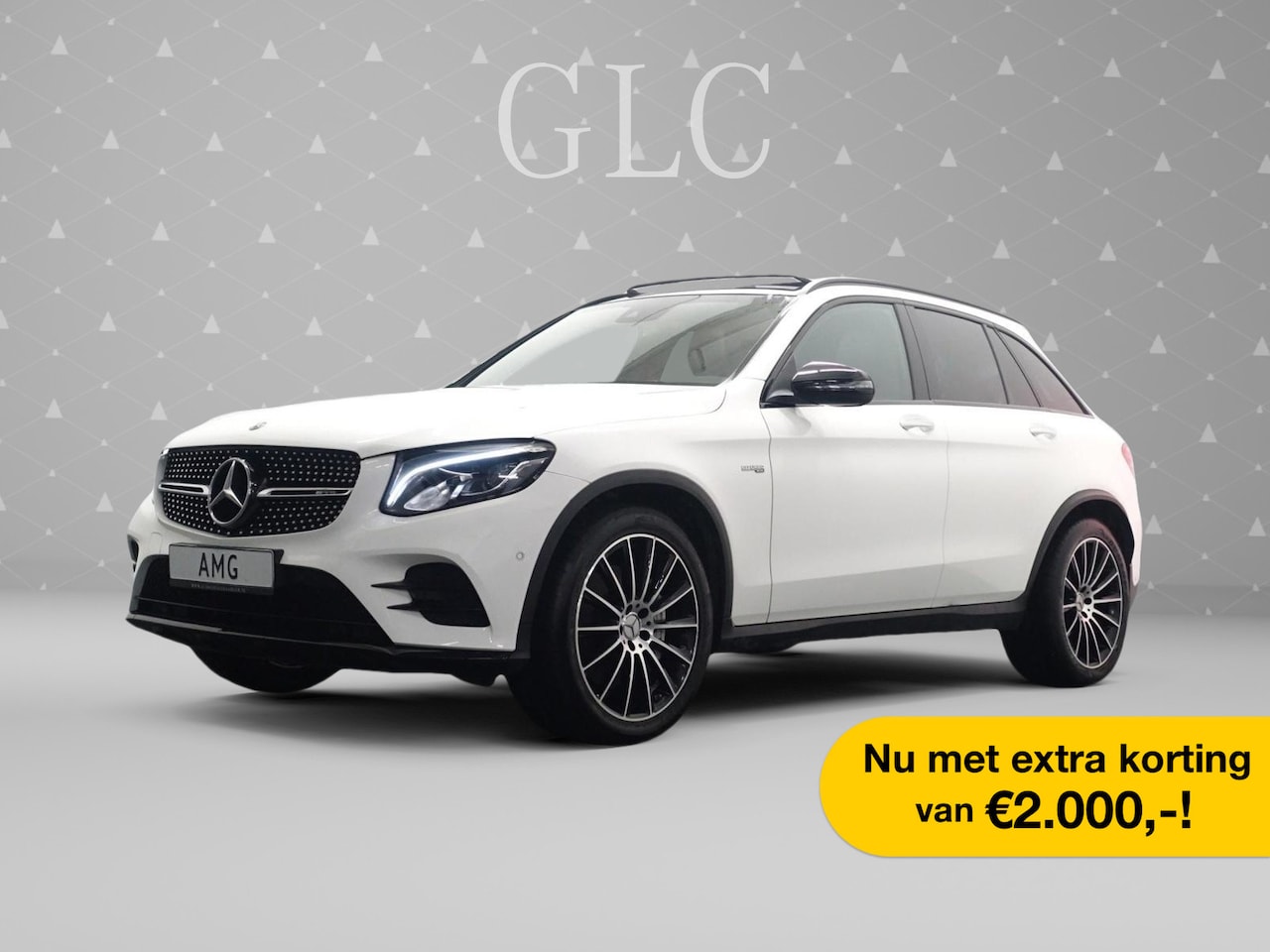 Mercedes-Benz GLC-klasse - 43 AMG 368pk 4MATIC Aut- Panodak I Burmester I  Leer I Camera I  Xenon led - AutoWereld.nl