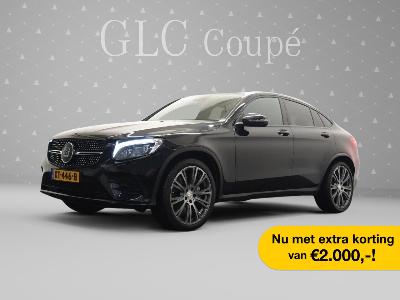 Mercedes-Benz GLC-klasse Coupé - 250 4MATIC Brabus Edition 1 Aut- Panodak I Custom Leder I  Xenon Led I  Navi - AutoWereld.nl