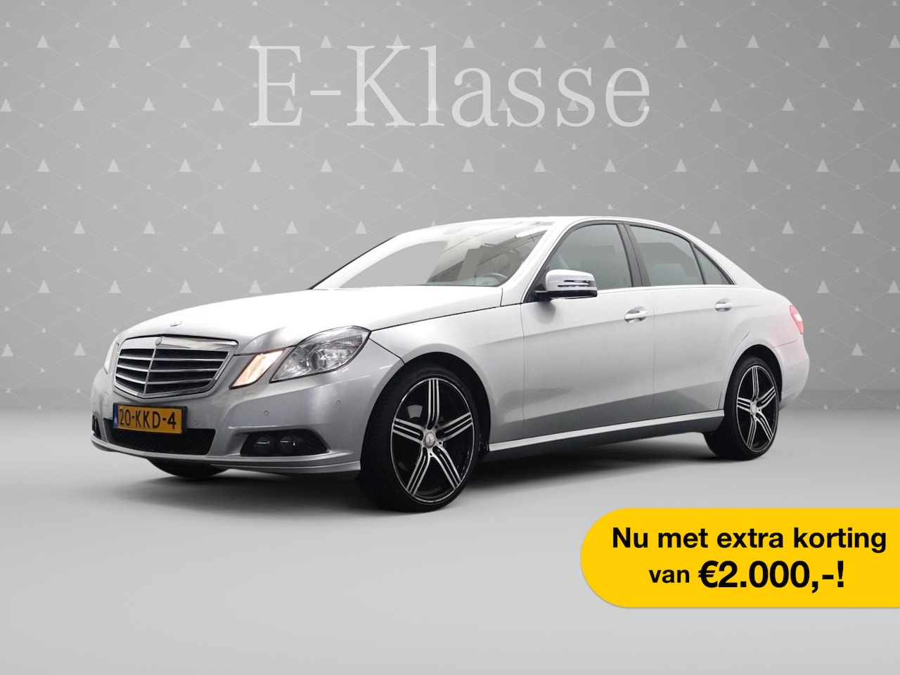 Mercedes-Benz E-klasse - 200 CDI Avantgarde Automaat- Leder I  Navi I Elek Stoelen I PDC I ECC I LMV - AutoWereld.nl