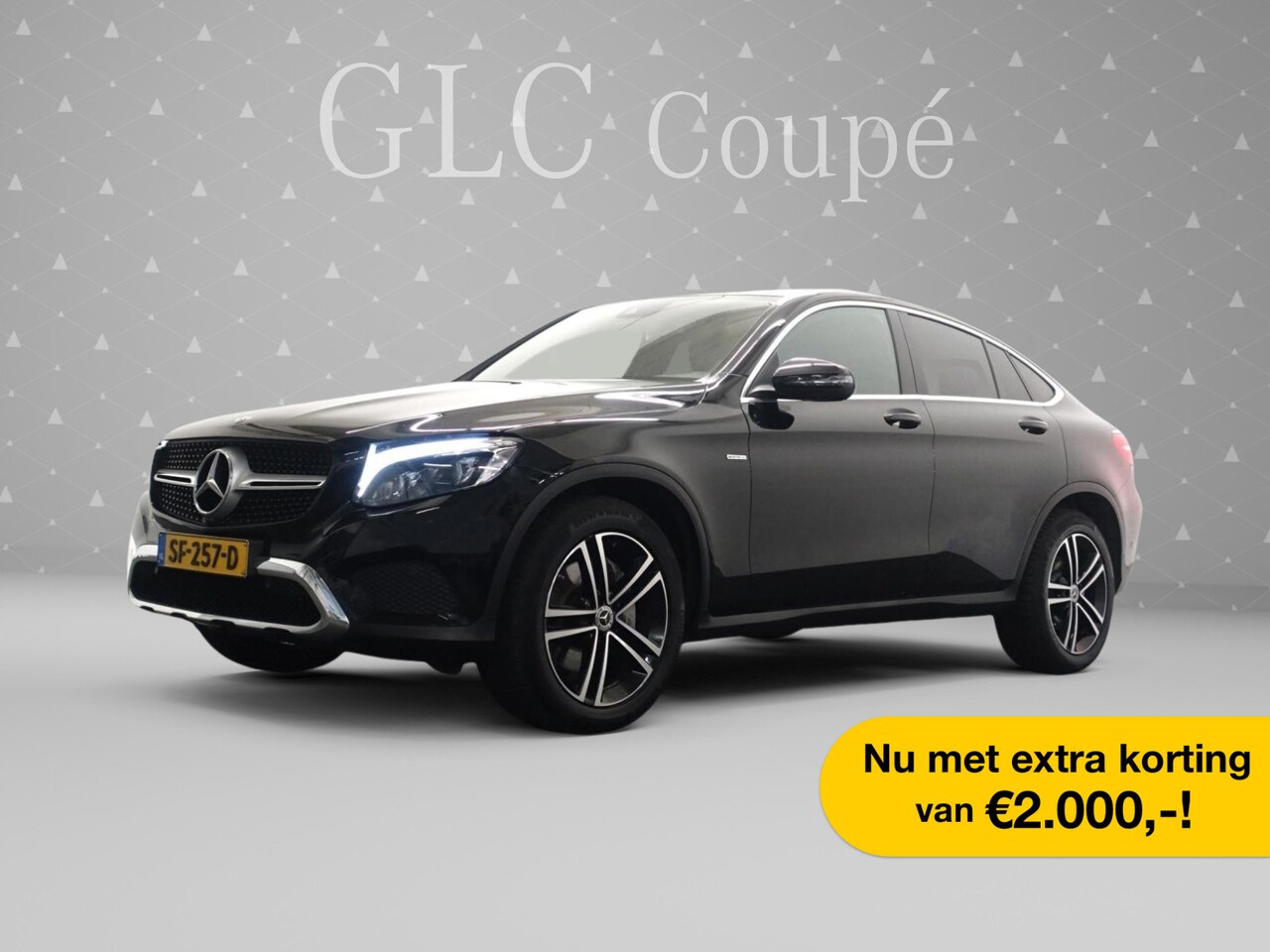 Mercedes-Benz GLC-klasse Coupé - 250 4MATIC AMG Ed Autom- Schuifdak I Burmester I 360 Camera I Leer - AutoWereld.nl