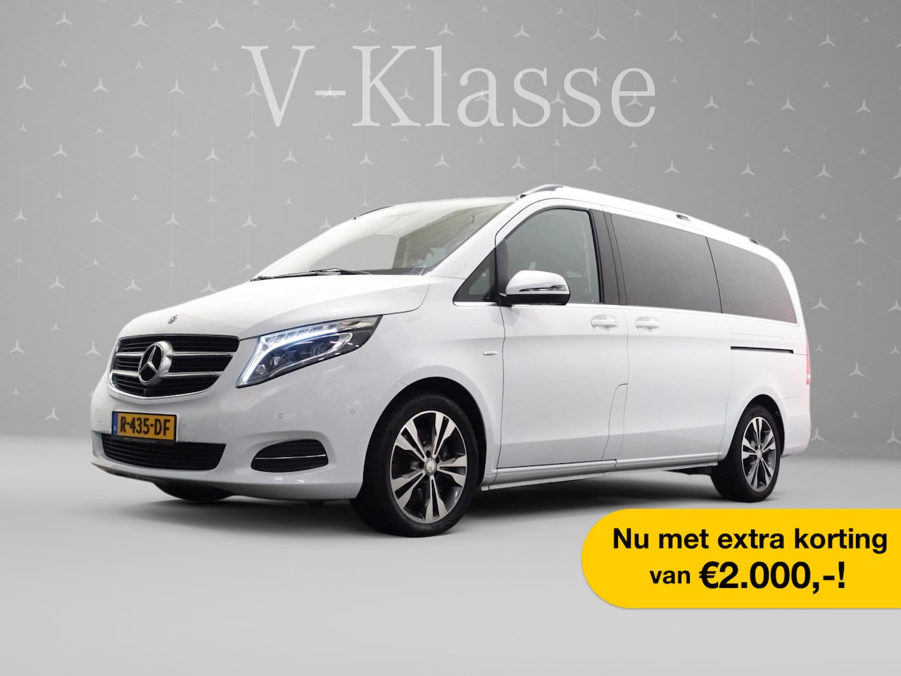 Mercedes-Benz V-klasse - 250d Lang AMG line Aut- 7 Pers I Leder I  360 Camera I  Sfeerverlichting I Xenon Led I Lan - AutoWereld.nl