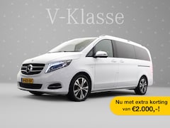 Mercedes-Benz V-klasse - 250d Lang AMG line Aut- 7 Pers I Leder I 360 Camera I Sfeerverlichting I Xenon Led I Lane