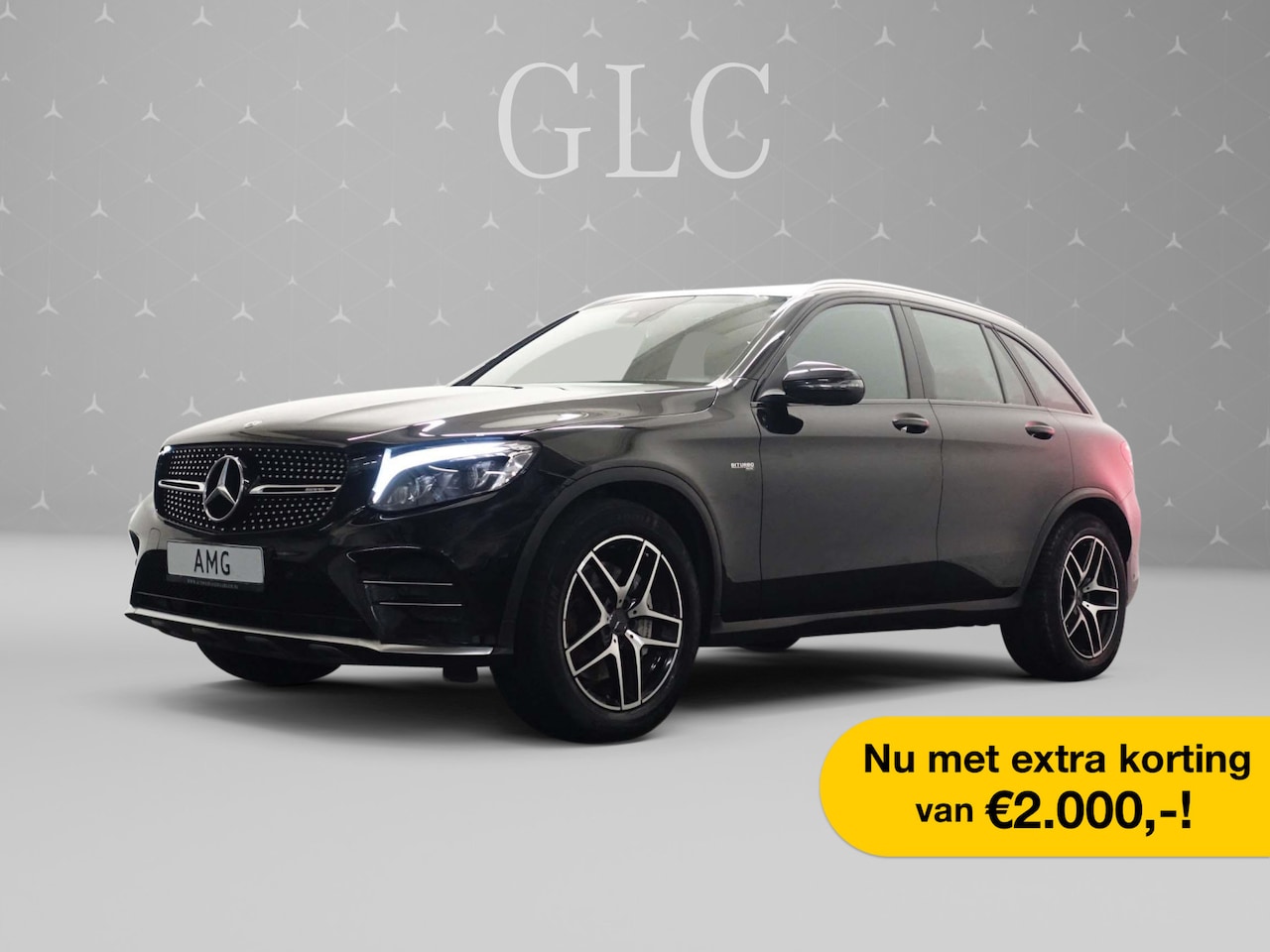 Mercedes-Benz GLC-klasse - 43 AMG 368pk 4MATIC Aut- Leer I Camera I Sfeerverlichting I Burmester I LMV - AutoWereld.nl