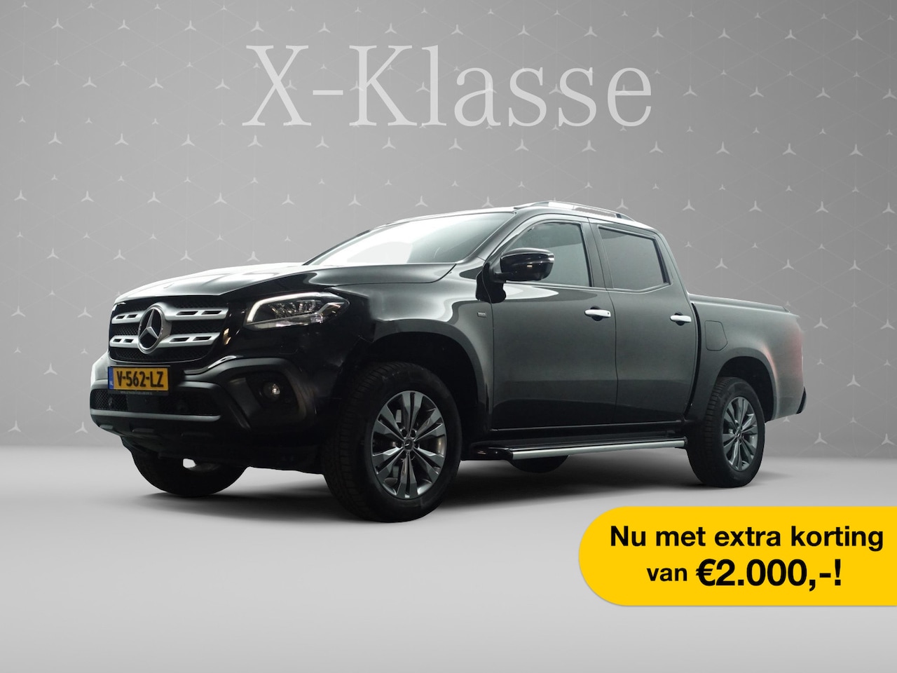 Mercedes-Benz X-klasse - 250 d 4-MATIC AMG line Prestige- Dubbele Cabine 5 Pers I 360 Camera I Lane Assist I  Elek - AutoWereld.nl