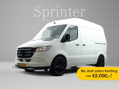 Mercedes-Benz Sprinter - 211 2.2 CDI L1 H2 AMG Night Edition Aut- [ EURO 6 ] 2x Schuifdeur I Designo Leder I Clima