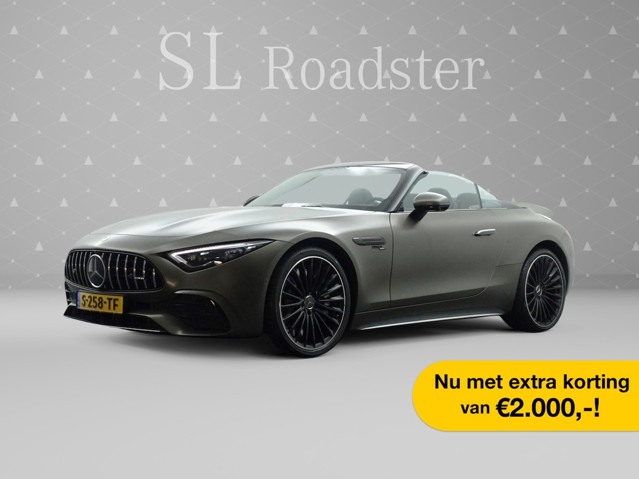 Mercedes-Benz SL-klasse Roadster - AMG 43 Aut- Design Nappa Leder I Manufaktur Citrienbruin Magno I Dynamic Plus I Memory I A - AutoWereld.nl