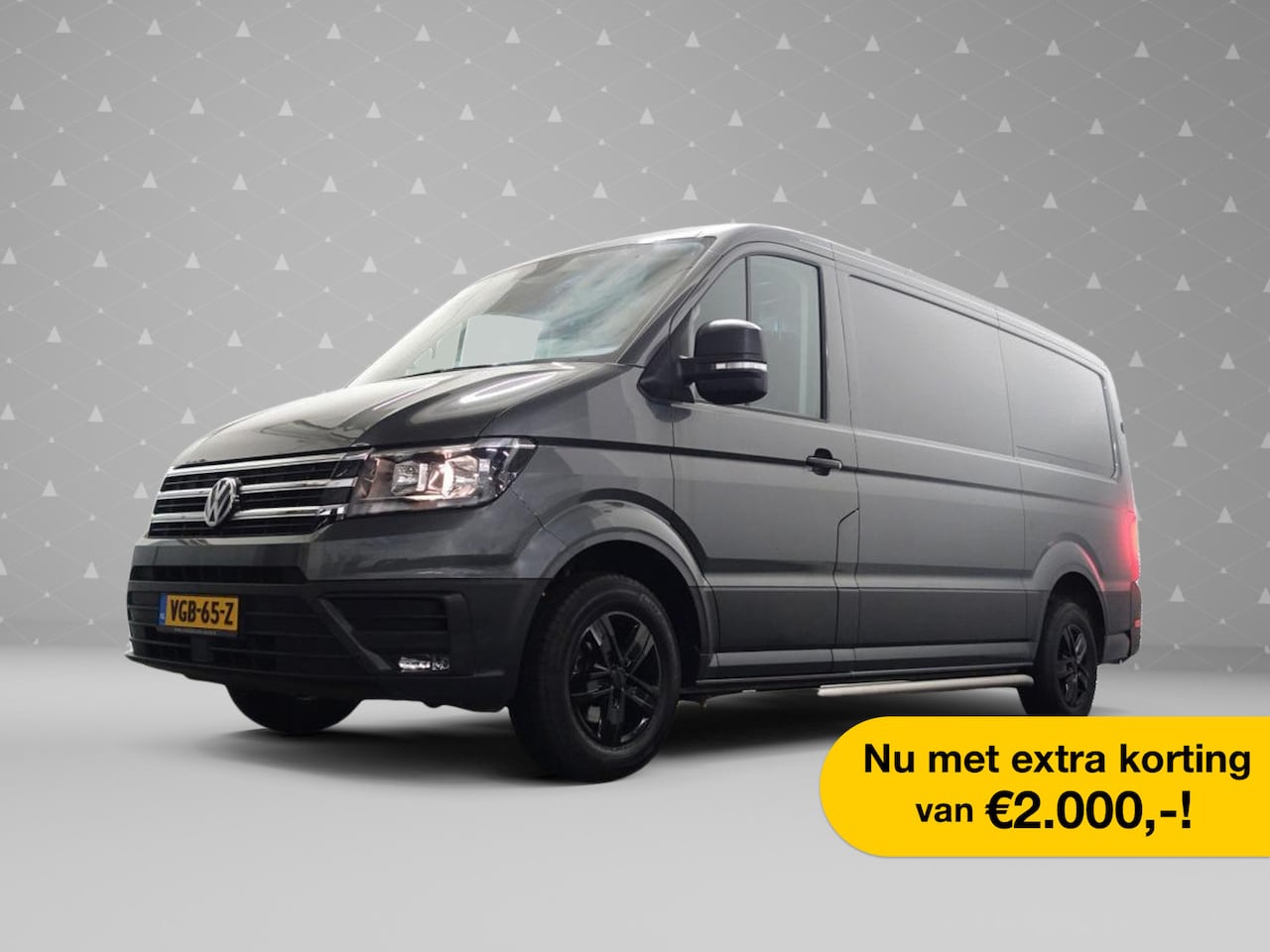 Volkswagen Crafter - 35 2.0 TDI Highline DSG Automaat [ Euro 6 ] 3 Pers I Carplay I Navi I Sidebars I ErgoComfo - AutoWereld.nl