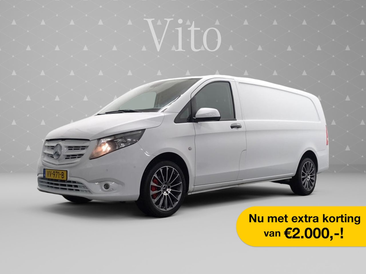 Mercedes-Benz Vito - 114 CDI Extra Lang [L3 - 343 ] Autom- [ Euro 6 ] Airco-ECC I Park assist I Achterklep - AutoWereld.nl