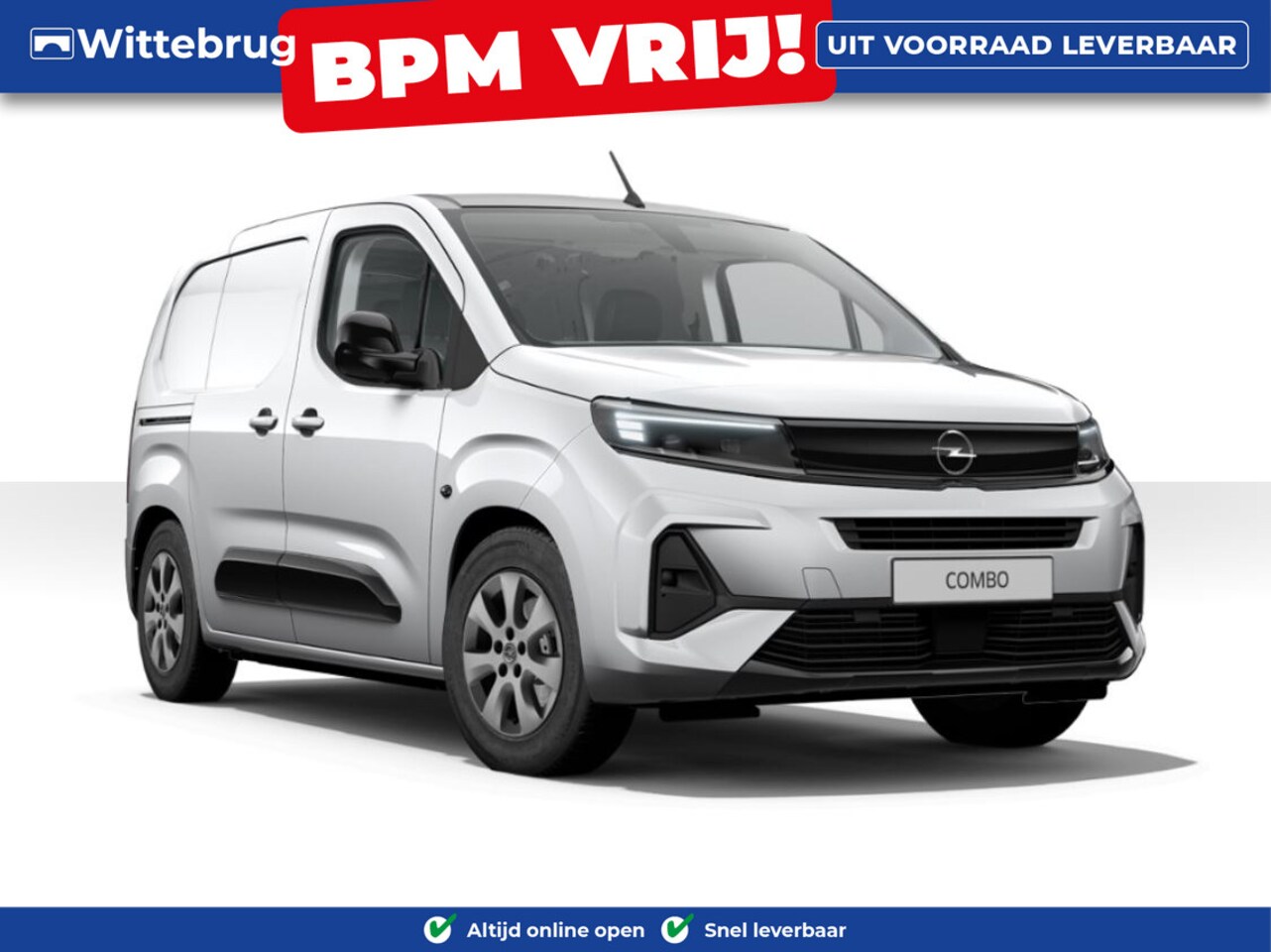 Opel Combo - 1.5 BlueHDi 130 S&S L1 AUTOMAAT - 3 ZITPLAATSEN - LMV 16 INCH - AutoWereld.nl