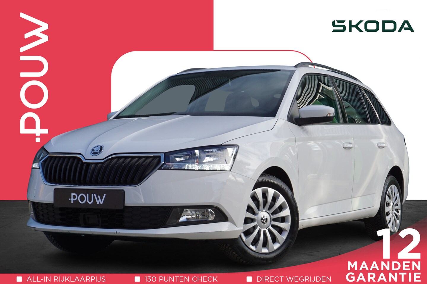 Skoda Fabia Combi - 1.0 TSI 95pk Ambition | Apple CarPlay / Android Auto | Airco | Cruise Control - AutoWereld.nl