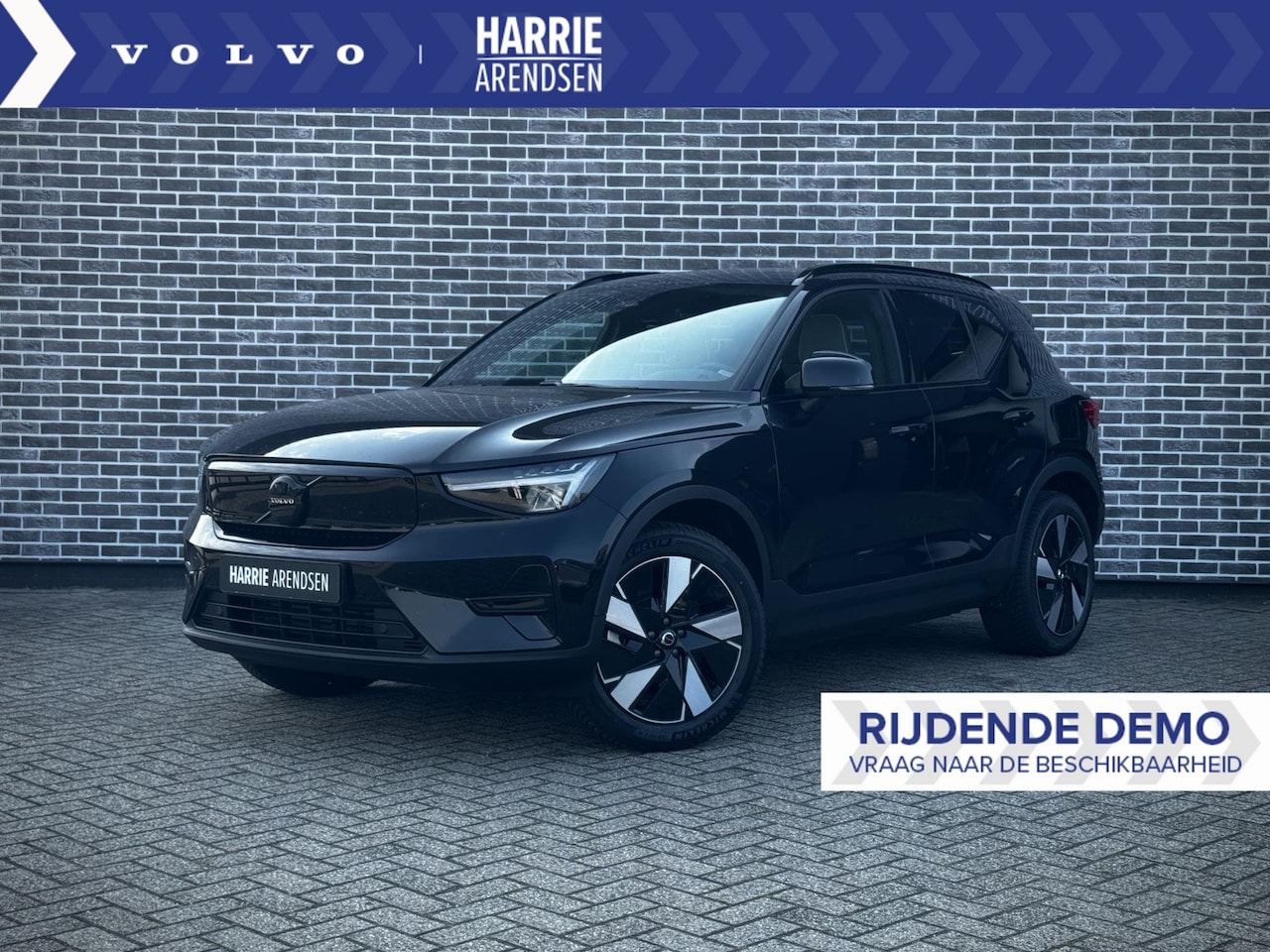 Volvo XC40 - Extended Range Plus Black Edition | Adaptieve Cruise Control | Tailored Wool bekleding | 2 - AutoWereld.nl