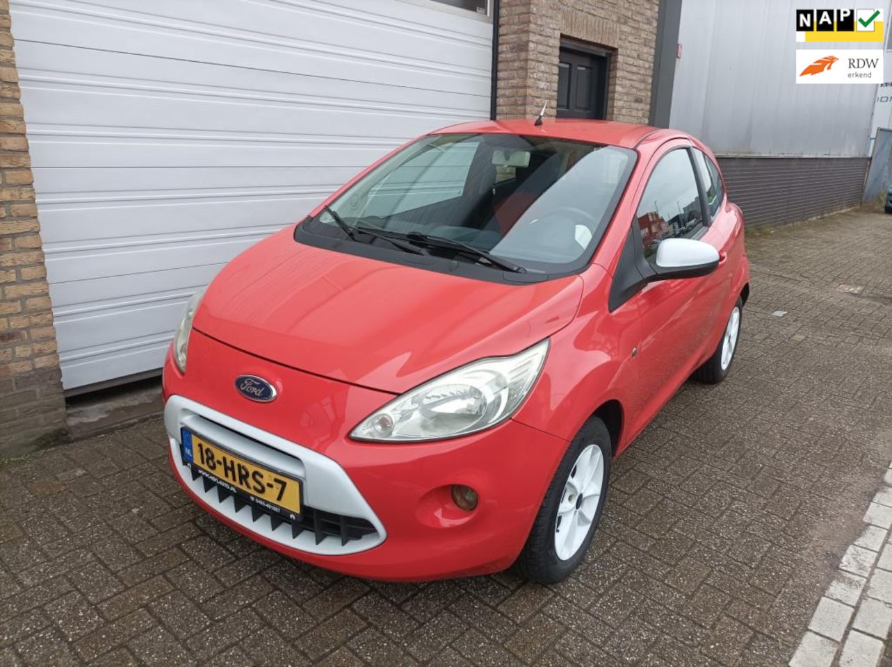 Ford Ka - 1.2 Titanium Airco NL-Auto APK 10-2025 NAP - AutoWereld.nl