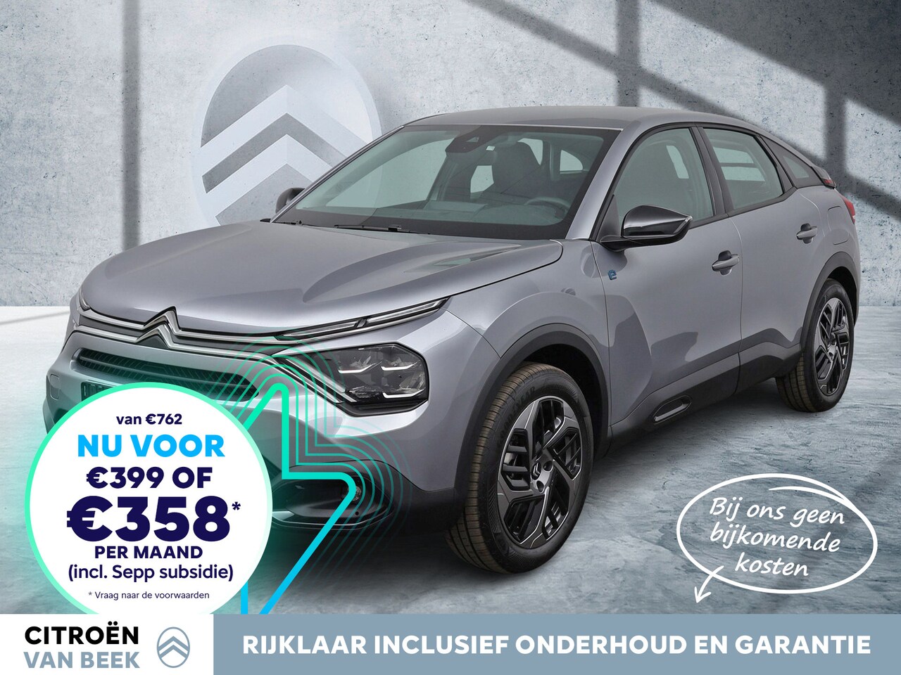 Citroën Ë-C4 - Plus 50 kWh | Rijklaar | €358 Private Lease | Connect Navigatie | - AutoWereld.nl