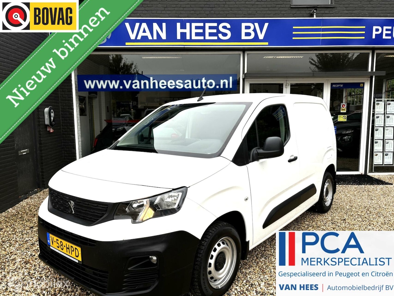 Peugeot Partner - bestel 1.2 PureTech Premium | AIRCO | navigatie via Apple Carplay - AutoWereld.nl