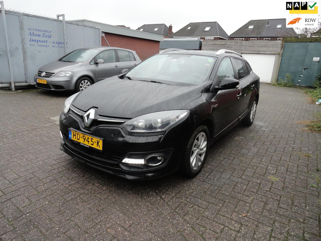 Renault Mégane Estate - 1.2 TCe Limited 1.2 TCe Limited (KM 182584 NAP NAVI CLIMA) - AutoWereld.nl