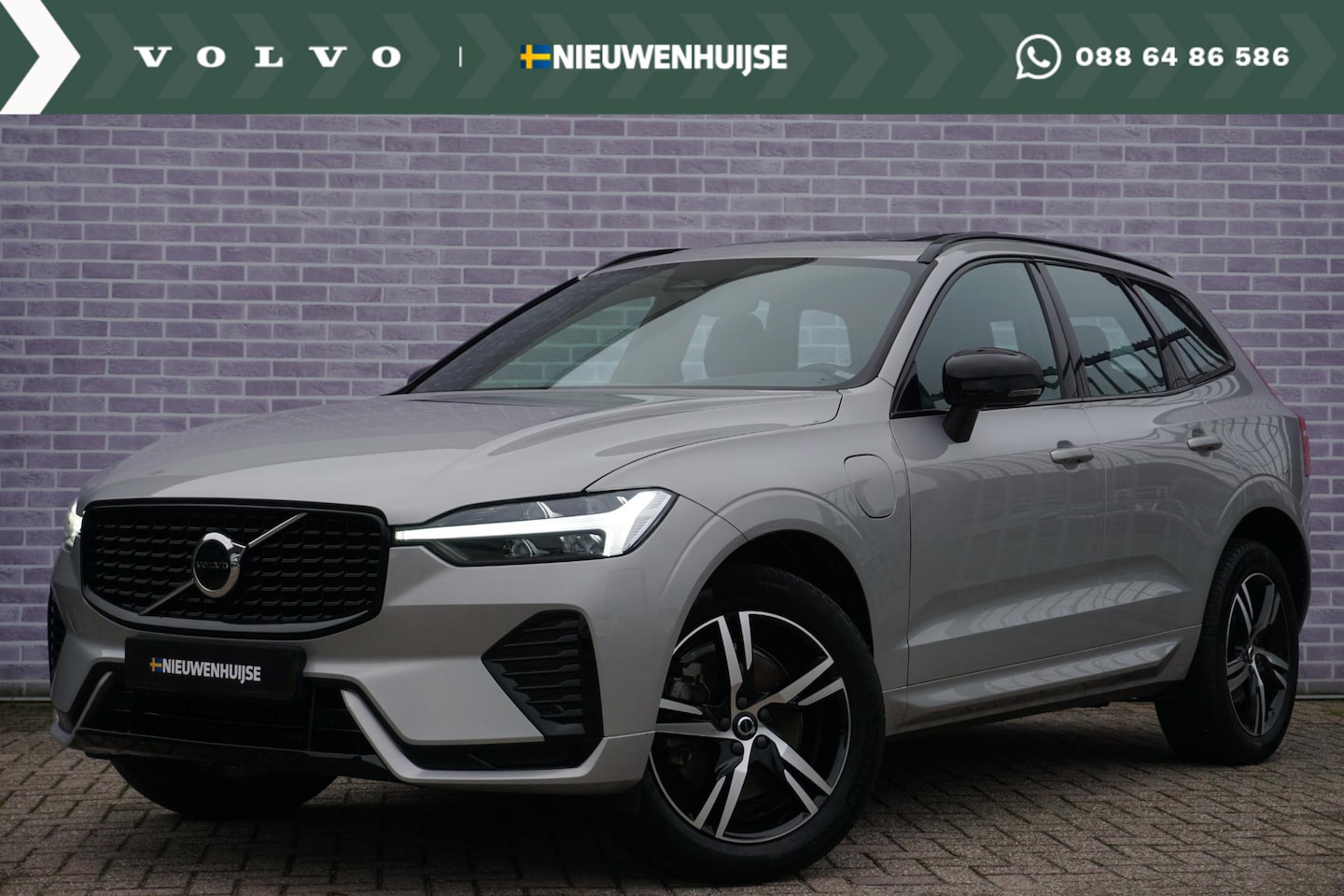 Volvo XC60 - 2.0 Recharge T6 AWD R-Design | Long Range | Trekhaak | Luchtvering | Schuif/kantel Panoram - AutoWereld.nl