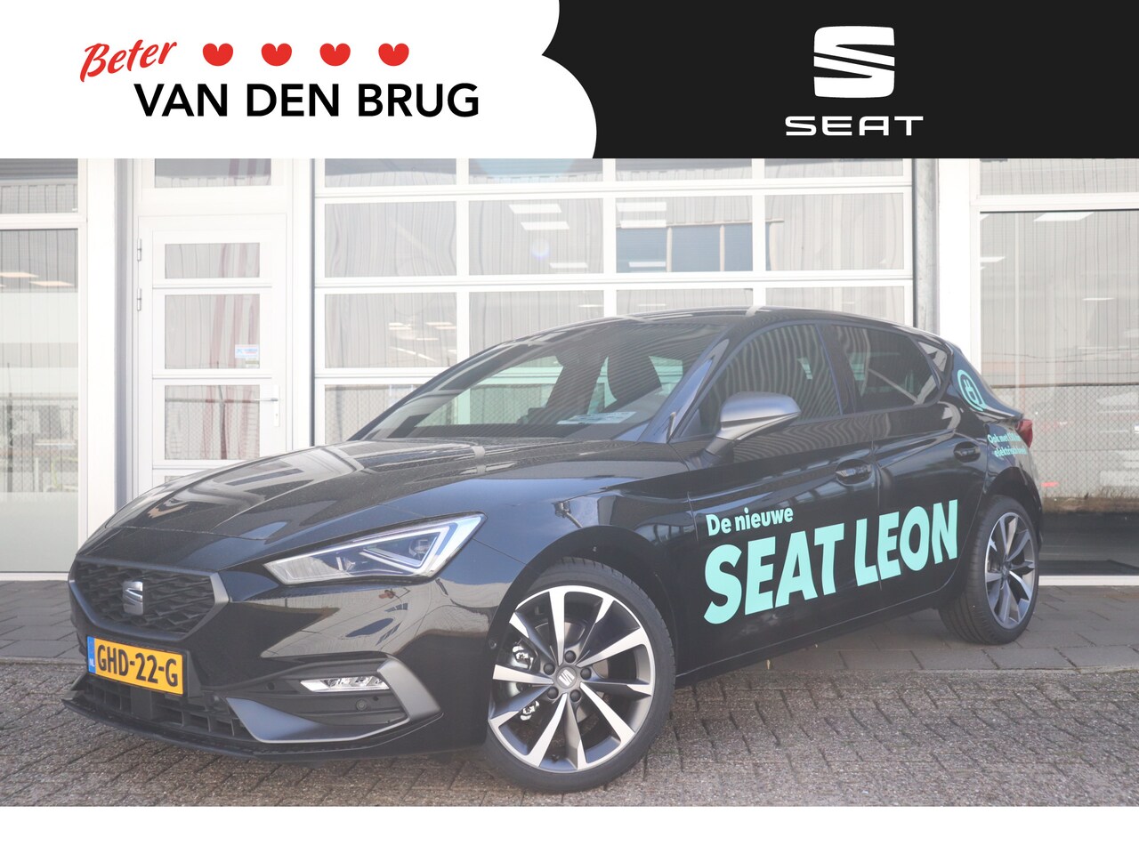 Seat Leon - 1.5 TSI FR Business Intense | Facelift! | 18" lichtmetalen velgen | Matrix LED | Side assi - AutoWereld.nl