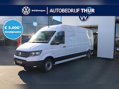 Volkswagen Crafter - 35 2.0 TDI L4H3 Highline 140PK / 103kW, Alarm, cruise control, bijrijdersbank, full map na