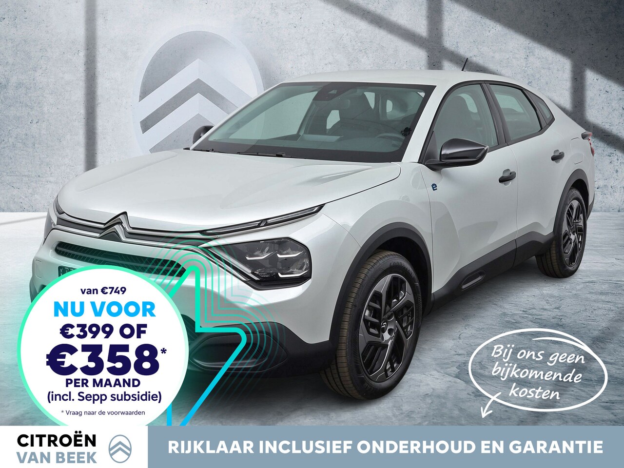 Citroën Ë-C4 X - You 50 kWh | Rijklaar | Private Lease €358 | - AutoWereld.nl