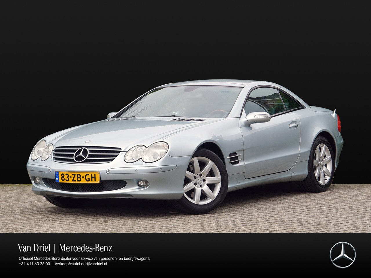 Mercedes-Benz SL-klasse Cabrio - SL 500 V8 100% Dealeronderhouden | Leder Exclusief - AutoWereld.nl