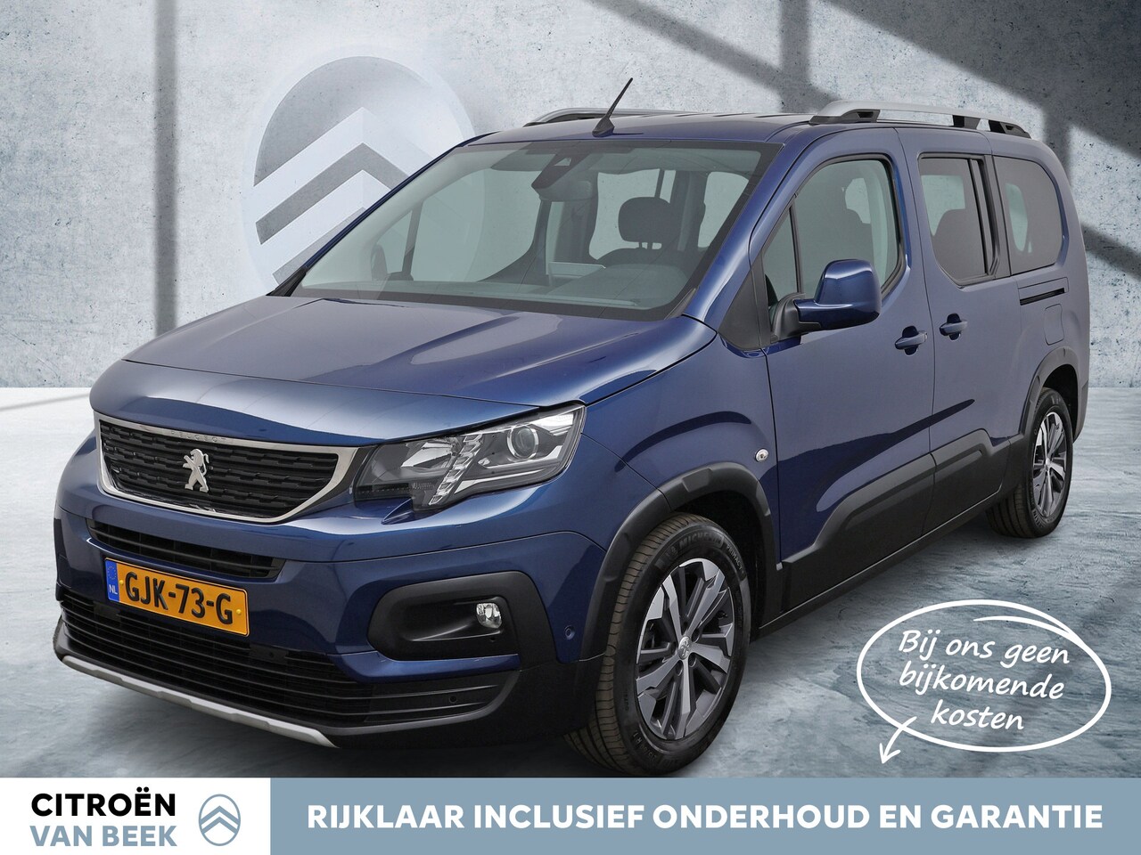 Peugeot Rifter Long - PureTech 130pk Automaat Long Allure 7p. | Rijklaar | Parkersensoren rondom | - AutoWereld.nl