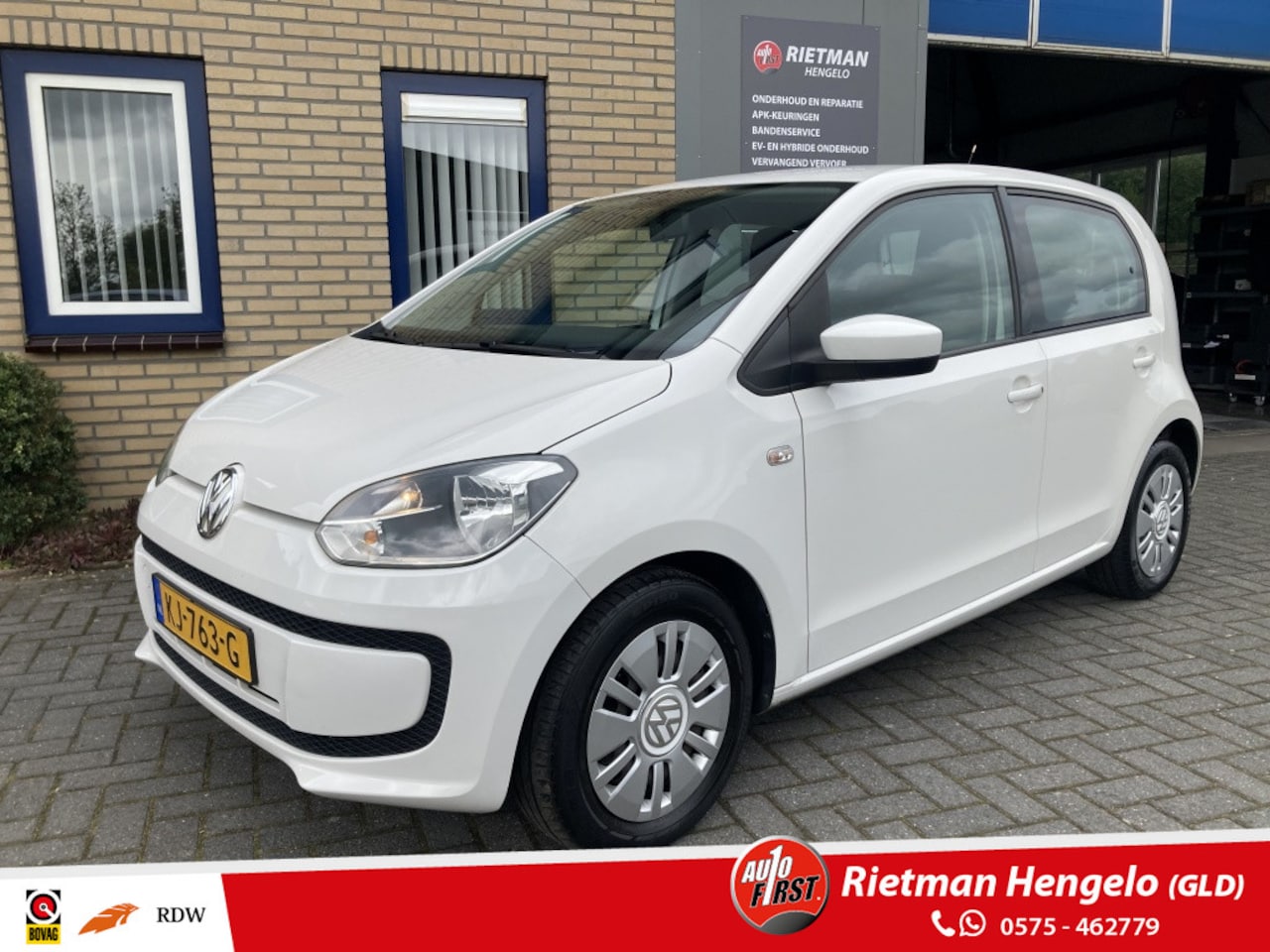 Volkswagen Up! - -Airco - 12 Maand Mobiliteits Garantie 1.0 move BlueM. - AutoWereld.nl