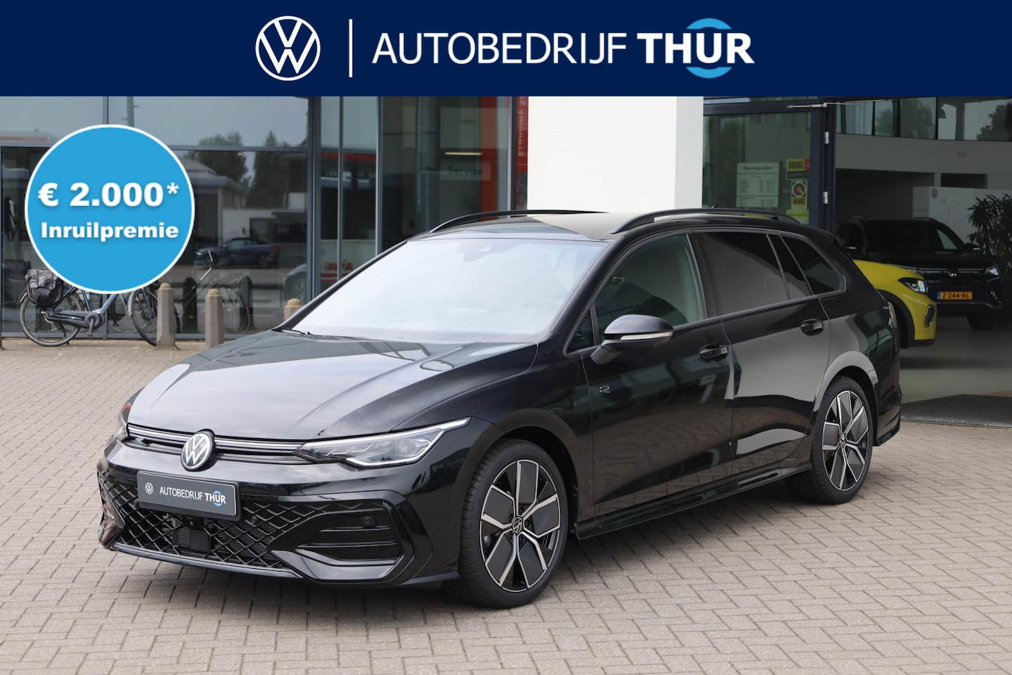 Volkswagen Golf Variant - 1.5 eTSI R-Line Edition 1.5 eTSI R-Line Edition 116PK / 85kW, Rondomzicht camera (360°), LED Matrix IQ.Lights, nav - AutoWereld.nl