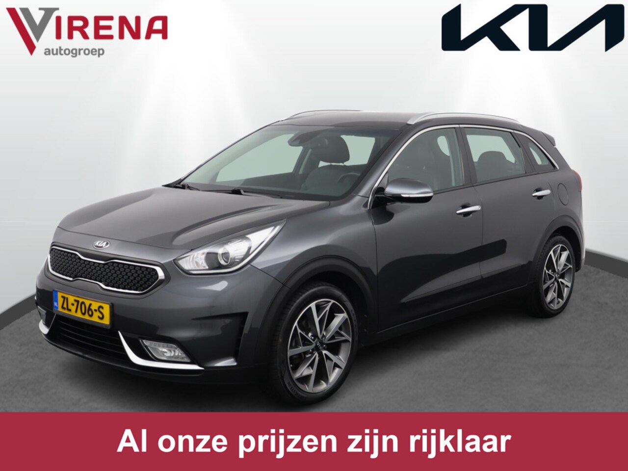 Kia Niro - 1.6 GDi Hybrid Dynamicline - Trekhaak - Navigatie - 18 inch velgen - Achteruitrijcamera - - AutoWereld.nl