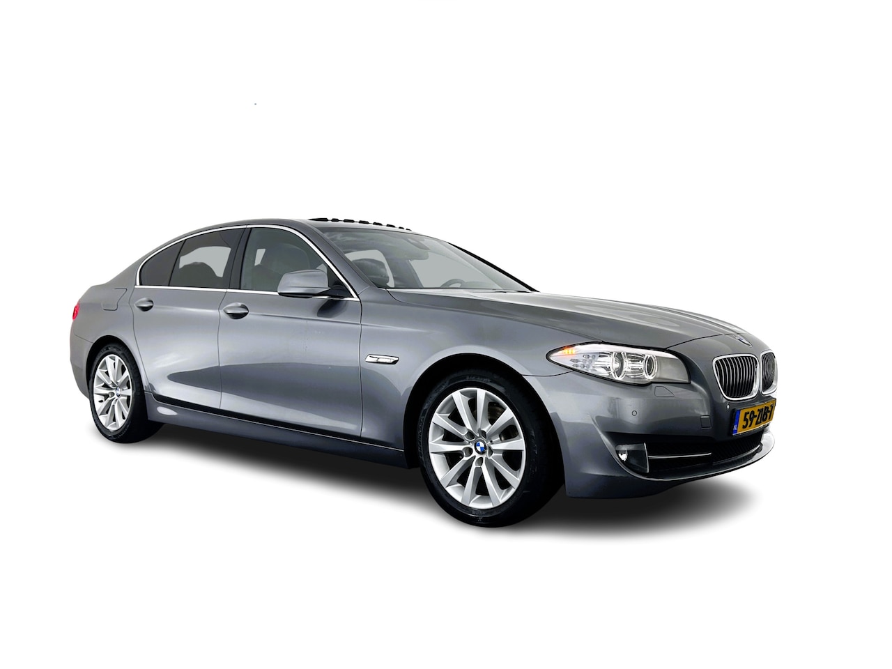 BMW 5-serie - 520d High Executive *PANO | VOLLEDER | XENON | HIFI-SOUND | COMFORT-SEATS | NAVI-FULLMAP | - AutoWereld.nl