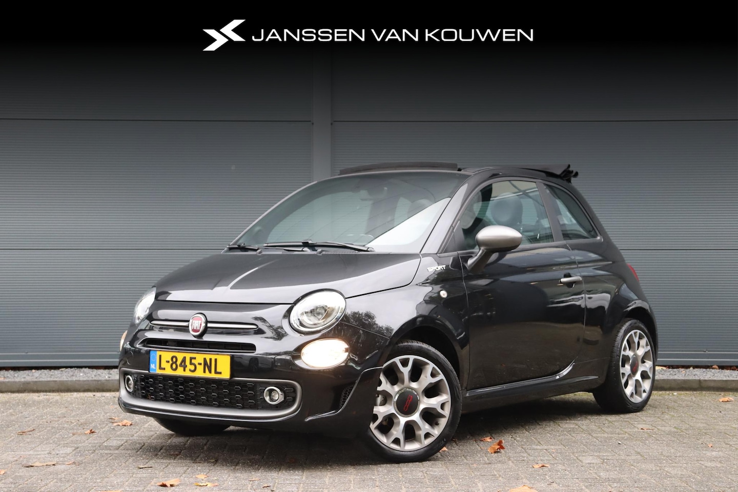 Fiat 500 C - 1.0 Hybrid Sport Cabrio / Carplay / Digital dash / Clima - AutoWereld.nl