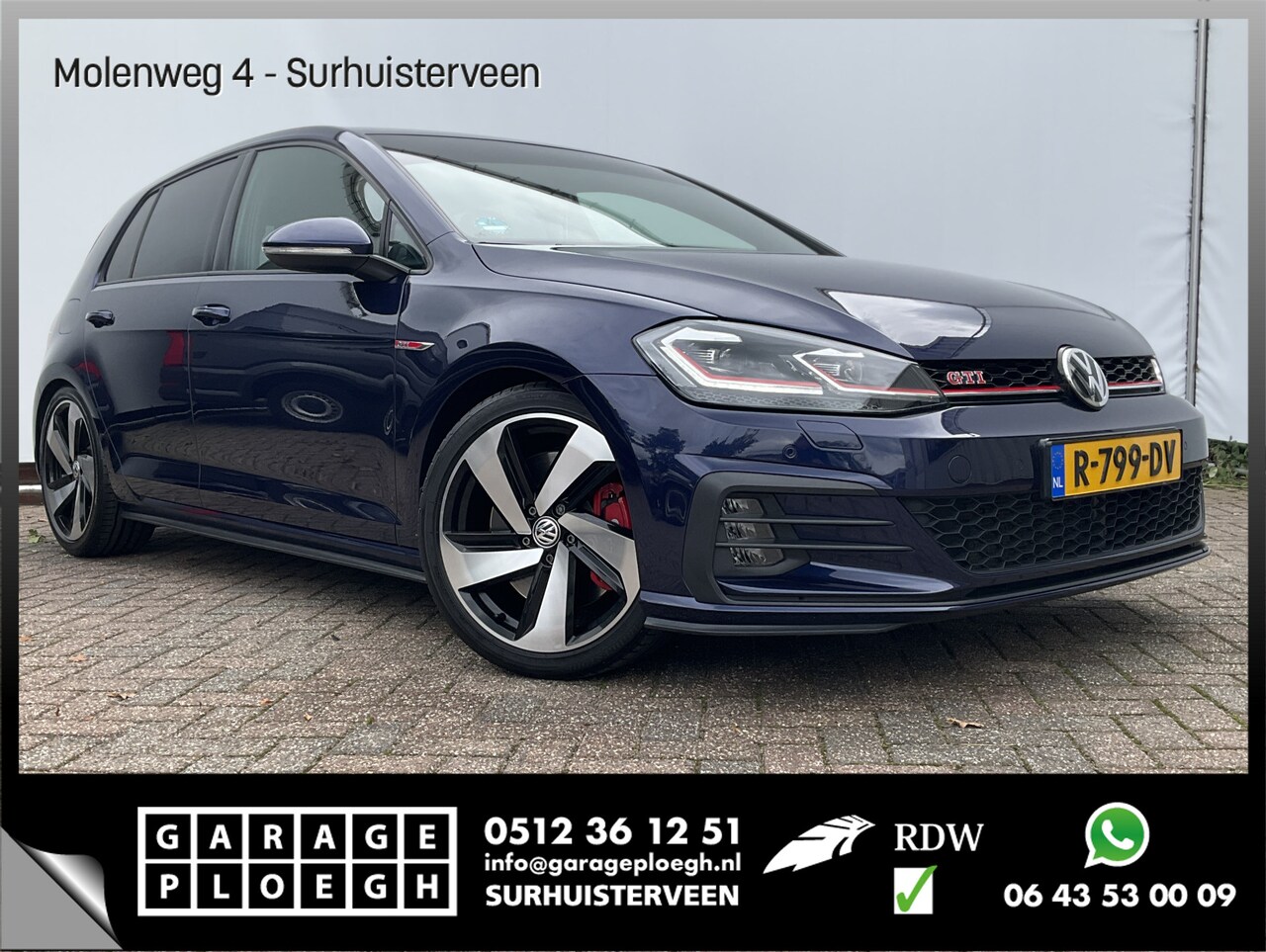 Volkswagen Golf - 2.0 TSI GTI Performance DSG7 Adap.cruise Stoelverw. 327PK Bommetje! - AutoWereld.nl