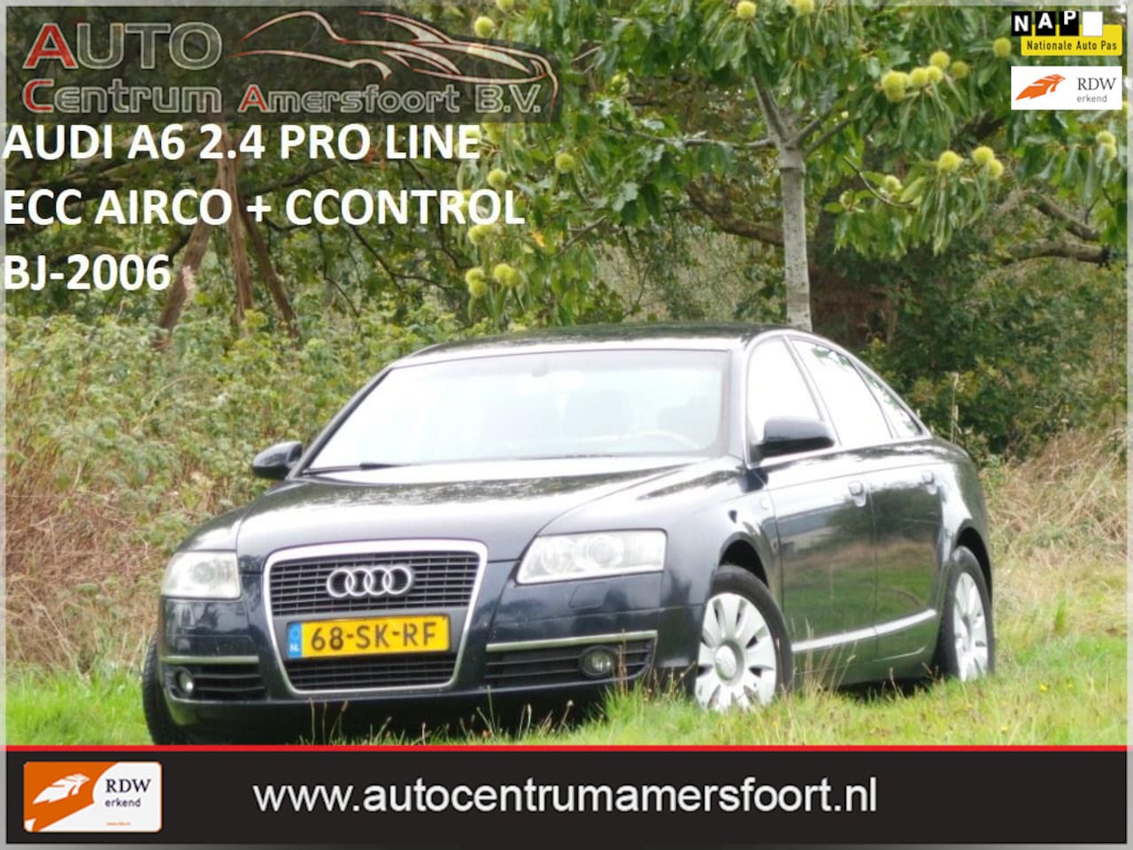 Audi A6 Limousine - 2.4 Pro Line ( INRUIL MOGELIJK ) - AutoWereld.nl