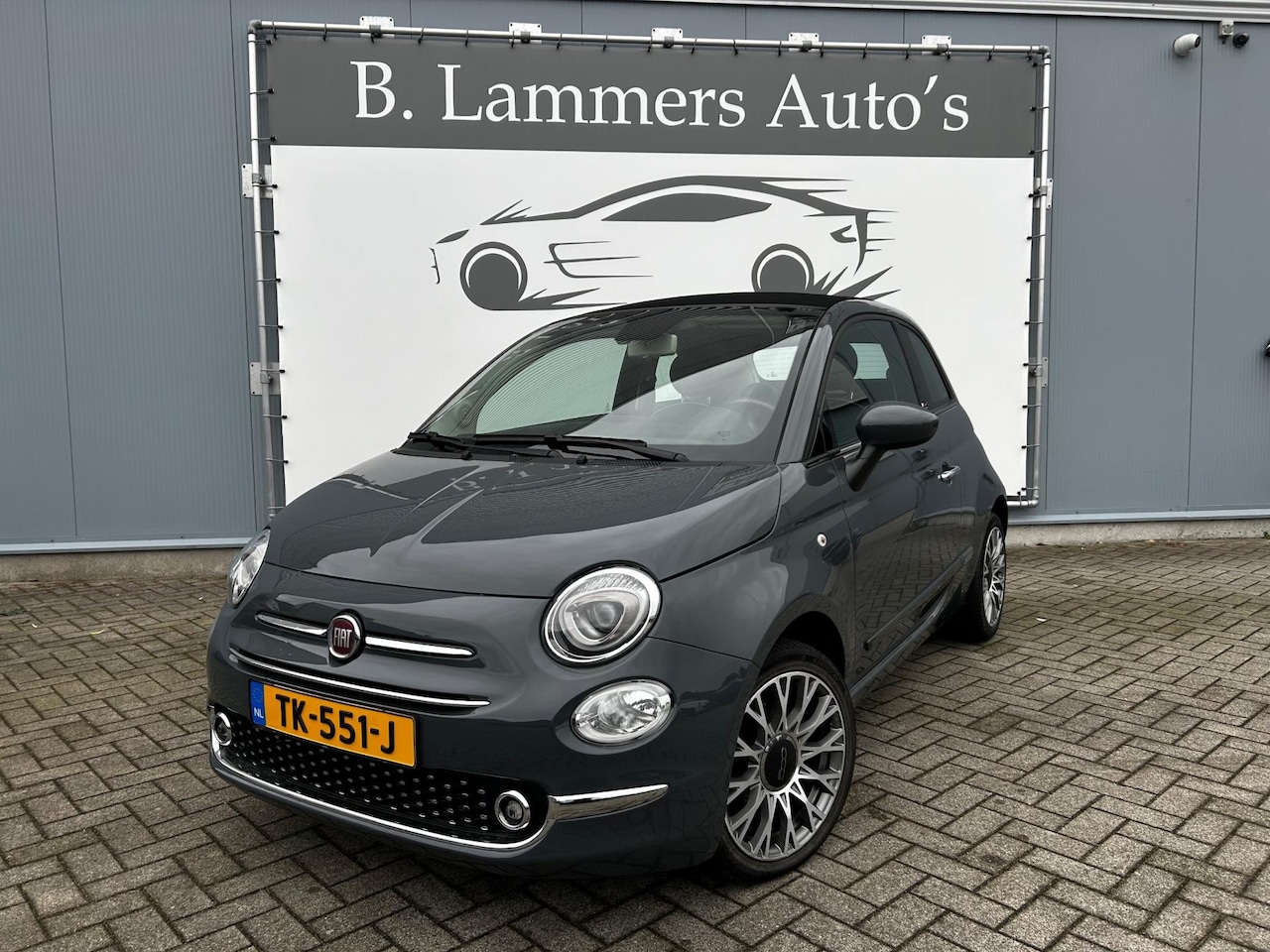 Fiat 500 C - 0.9 TwinAir Turbo Lounge | 16 inch | Airco - AutoWereld.nl