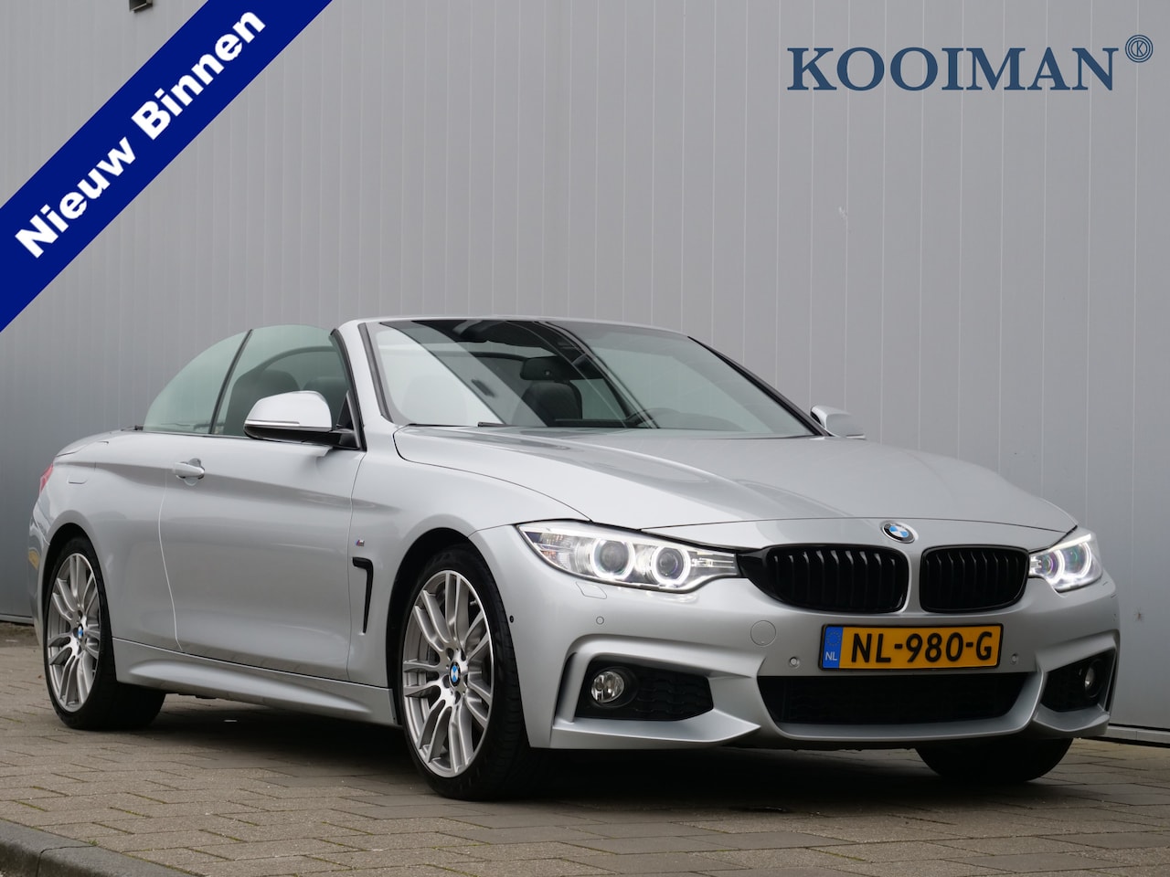 BMW 4-serie Cabrio - 430i Centennial High Executive 252 Pk Automaat Navi / Leer / Camera / Nekverwarming / M-pa - AutoWereld.nl