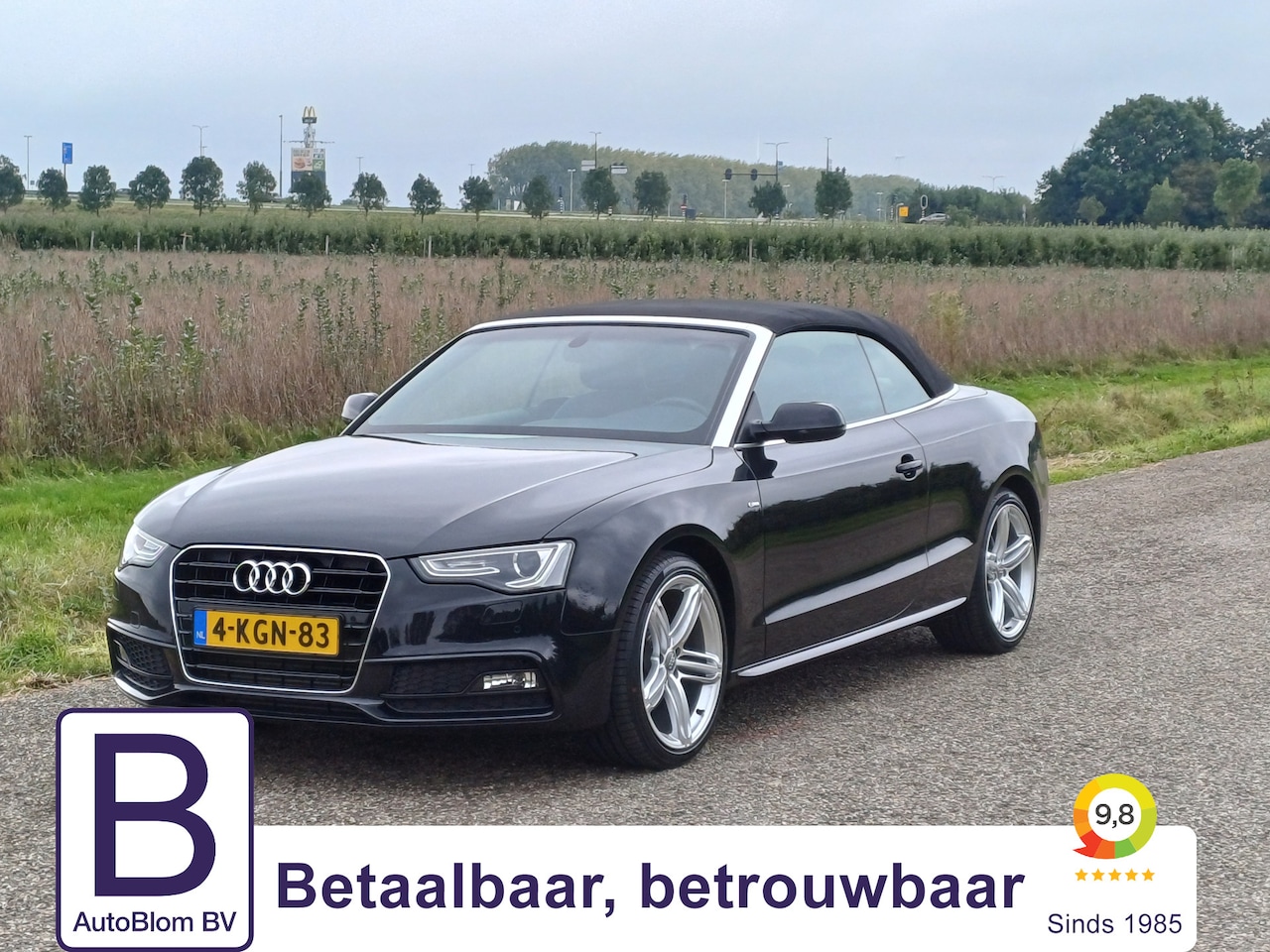 Audi A5 Cabriolet - 1.8 TFSI Pro Line S | 3x S-Line | 1e eigenaar ! | Lage KM | NL Geleverd ! - AutoWereld.nl